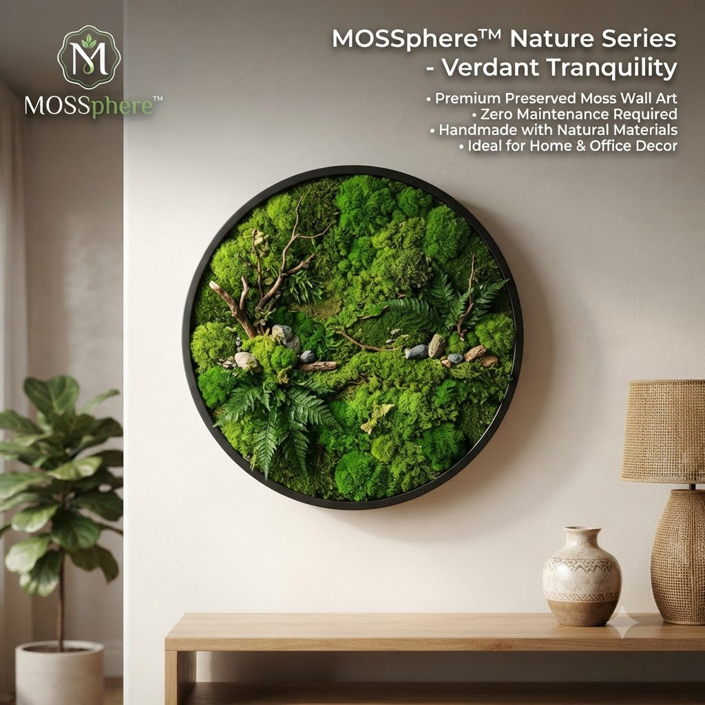Mossphere™ Artisan Curated Living Wall - The Pacific Crest Series