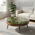 Mossphere™ Biophilic Artisan Coffee Table – The "Arcadia" Collection