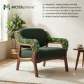Mossphere™ Verdant Embrace Biophilic Armchair – The "Arcadia" Collection