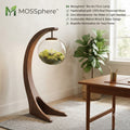 Mossphere™ Biophilic Artisan Bio-Arc Floor Lamp – The "Sierra" Collection